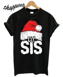 Little Sister Christmas Santa T shirt