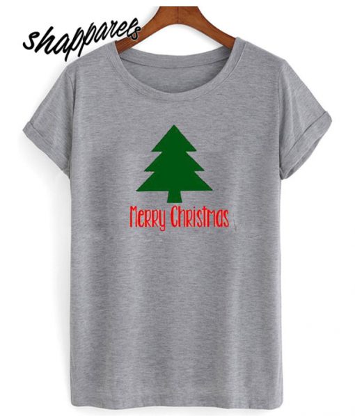 Merry Chirstmas Tree T shirt