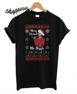 Merry Chrizzle Snoop Dogg Funny Christmas T shirt