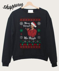 Merry Chrizzle Snoop Dogg Funny Christmas Sweatshirt