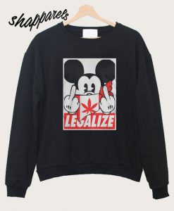 Mickey Canada Legalize Sweatshirt