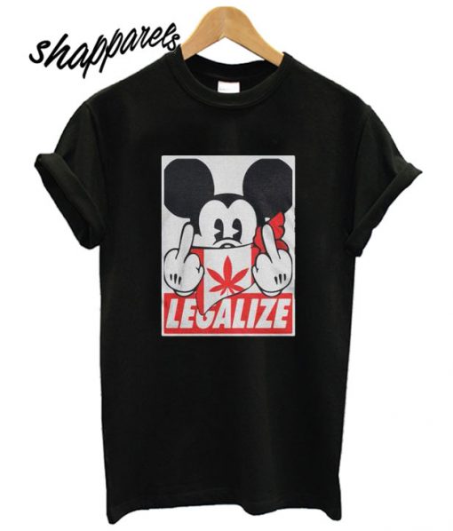 Mickey Canada Legalize T shirt