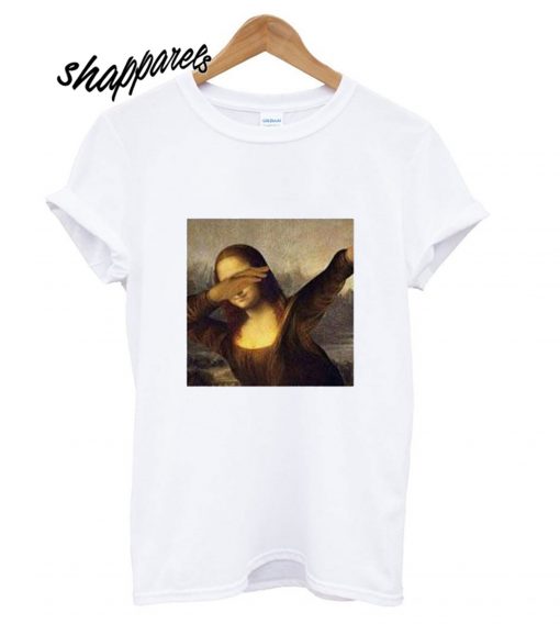 Mona Lisa Dabbing T shirt