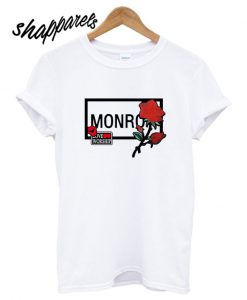 Monroe & Red Rose T shirt