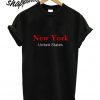 New York United States T shirt