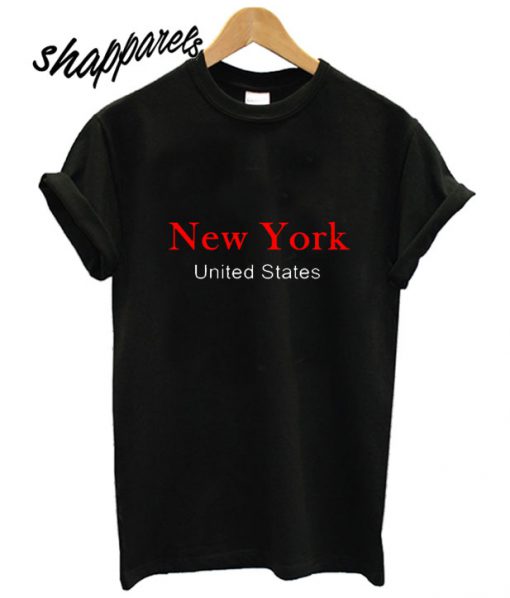 New York United States T shirt