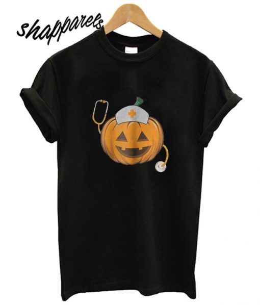 Nurse pumpkins halloween T shirt