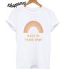 Rainbow hang in there baby T shirt