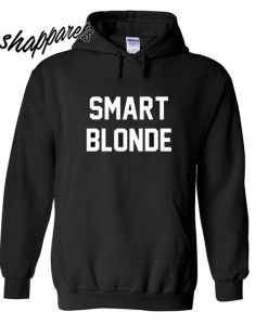 Smart Blonde Funny Hoodie