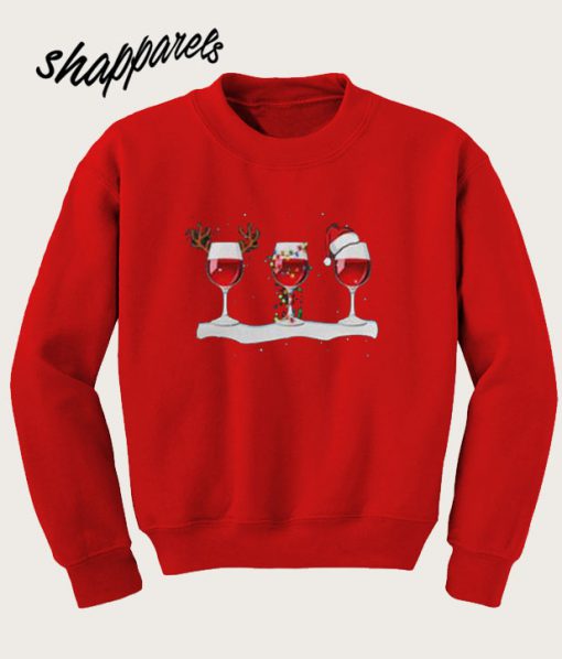 Special Christmas wine Sweatshirt