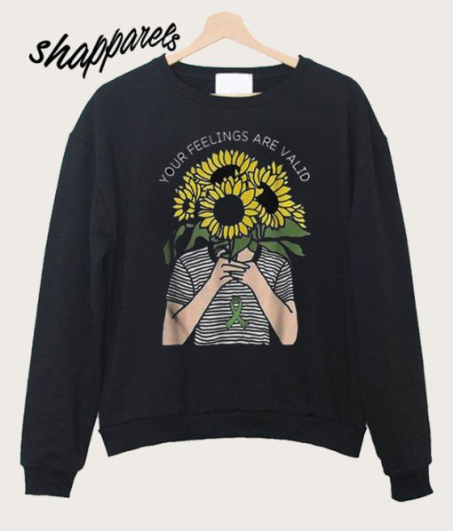 Sunflower Mental Health Gift Sweatshirt