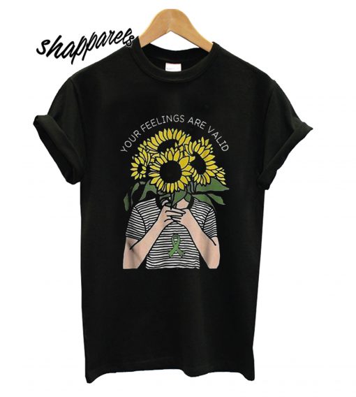 Sunflower Mental Health Gift T shirt