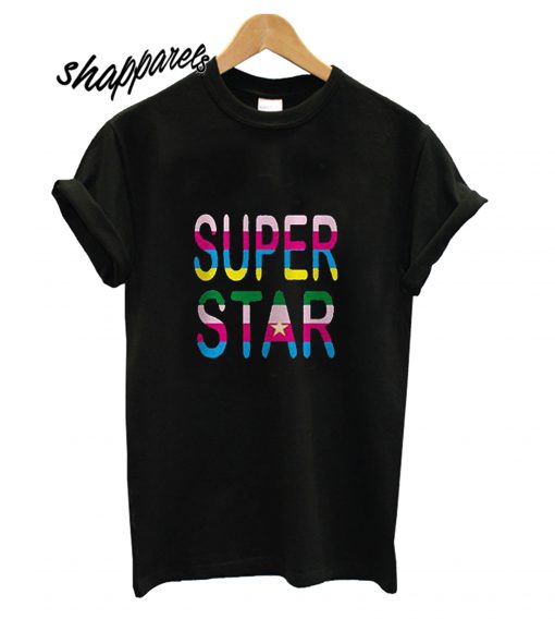 Super Star Rainbow T shirt