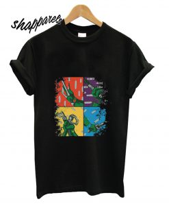 TMNT Pop Art Retro Distressed T shirt