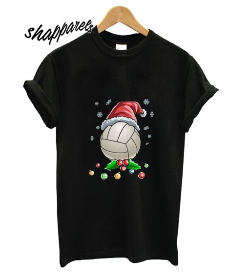 Volleyball Christmas T shirt