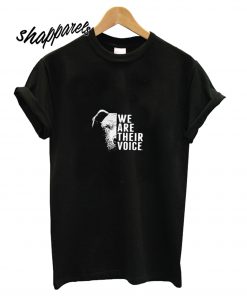 We are their voice pitbull dog T shirt