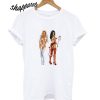 Woman Angel And Devil T shirt