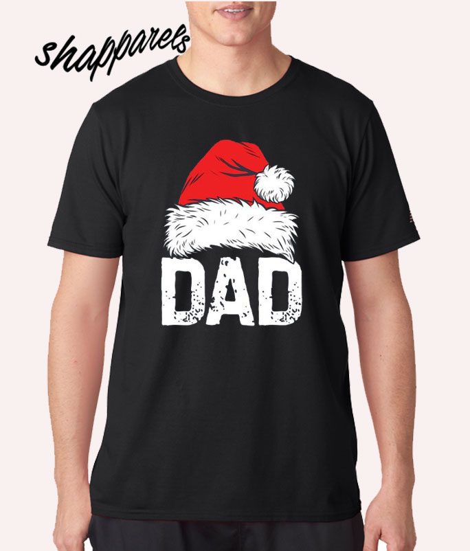 Dad Christmas Santa T Shirt