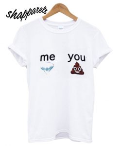 poop diamond emoji T shirt
