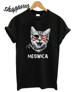 4th of July Meowica Women's T shirt