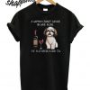 A woman on wine alone she also needs a Shih Tzu T shirt