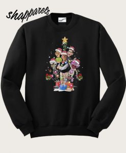 Awesome Jeff Dunham Christmas Tree Sweatshirt