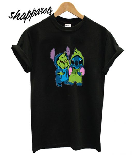 Baby Grinch Stitch T shirt