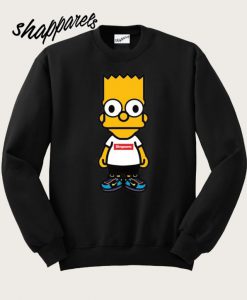 Bart Simpson Nike Sneaker Sweatshirt