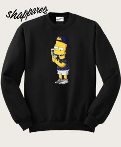Bart Simpson Yeezy SPLY 350 Bape Sweatshirt