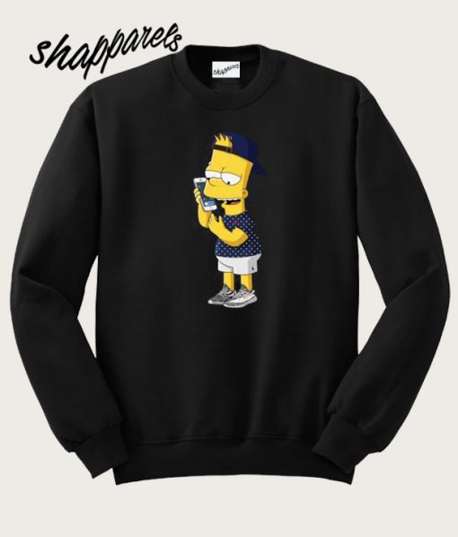 Bart Simpson Yeezy SPLY 350 Bape Sweatshirt