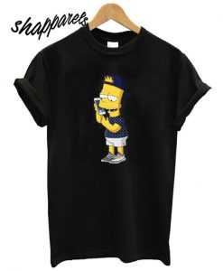 Bart Simpson Yeezy SPLY 350 Bape T shirt