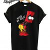 Bartpool Bart Simpson Kiss My Ass T shirt