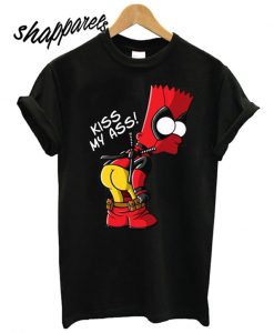 Bartpool Bart Simpson Kiss My Ass T shirt