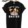 Best Let's Get Basted Beer T shirt