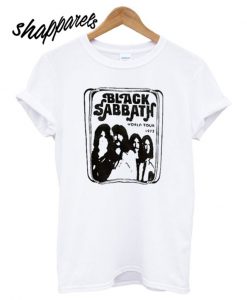 Black Sabbath World Tour 1973 T shirt