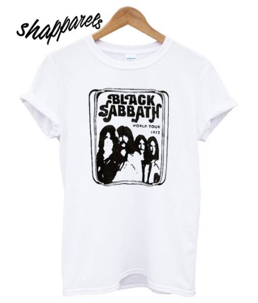 Black Sabbath World Tour 1973 T shirt