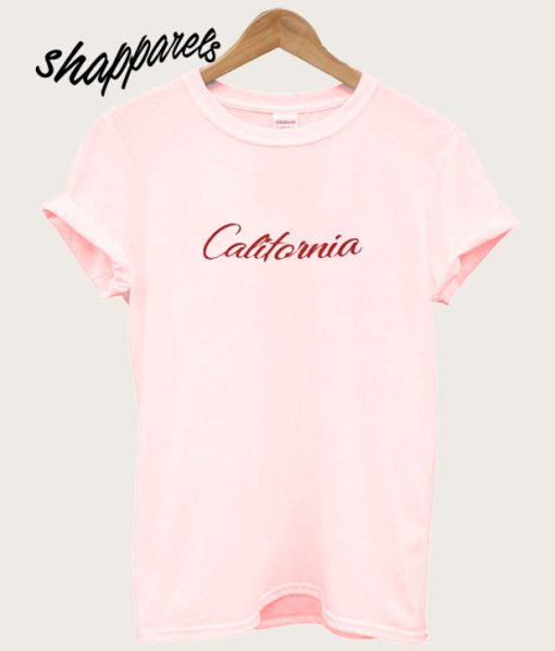 California Text T shirt