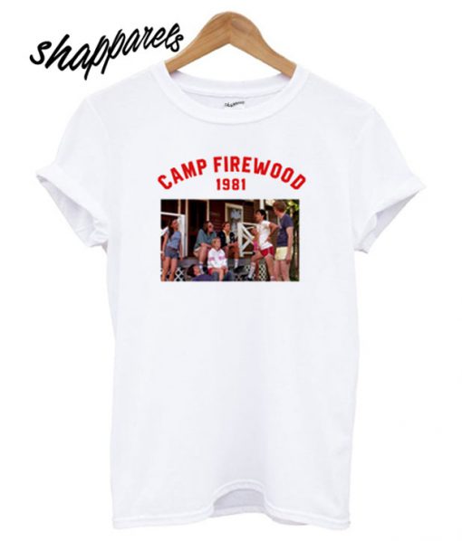 Camp Firewood 1981 T shirt