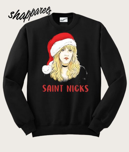 Christmas Saint Nicks Santa Hat Sweatshirt