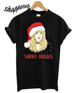 Christmas Saint Nicks Santa Hat T shirt