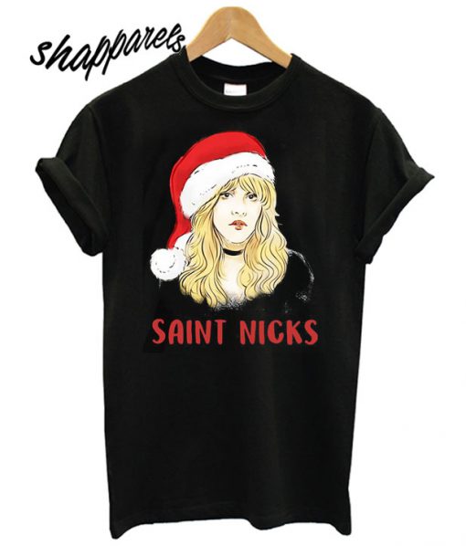 Christmas Saint Nicks Santa Hat T shirt