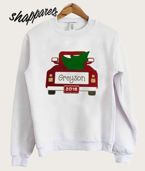 DIY Christmas Sweatshirt