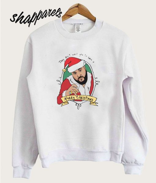 DJ Khaled Christmas Sweatshirt