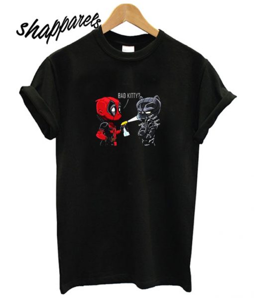 Deadpool And Black Panther T shirt