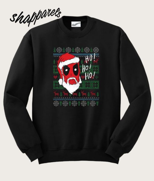Deadpool Santa Christmas Sweatshirt