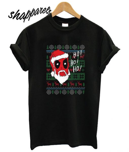 Deadpool Santa Christmas T shirt