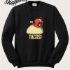 Deadpool Yay Tacos Boyfriend Ladies Sweatshirt