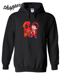 Deadpool and Goku Kid Hoodie