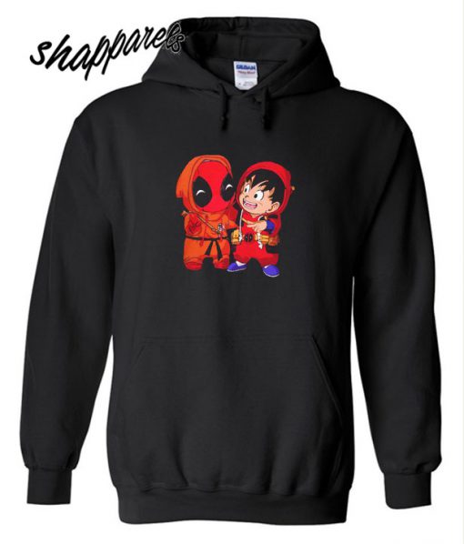 Deadpool and Goku Kid Hoodie