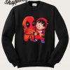 Deadpool and Goku Kid Sweatshirt